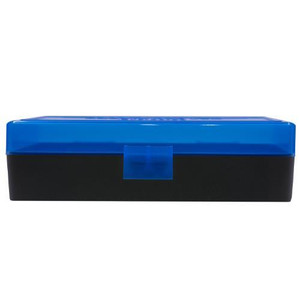 Berry's Ammo Box #408 - .40 S&W/.45 ACP 50/rd Blue/Black - 38861