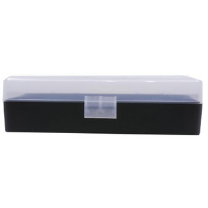 Berry's Ammo Box #408 - .40 S&W/.45 ACP 50/rd Clear/Black - 67425