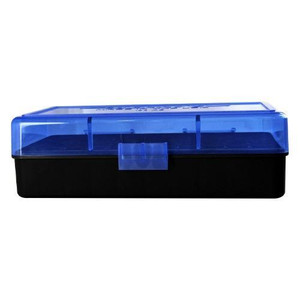 Berry's Mfg 50rd Ammo Box - 454 - 50 A.E. Blue w/Black Bottom - 38618