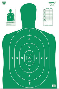 Birchwood Casey Eze-Scorer Targets BC27 Green Target 23"x35" 5/Pack - BC-37015 Birchwood Casey Eze-Scorer Targets BC27 Green Target 23"x35" 5/Pack - BC-37015