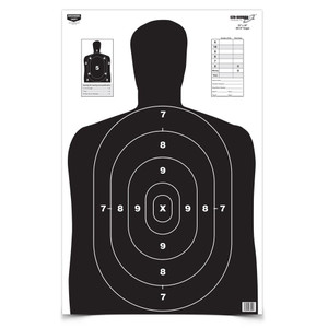 Birchwood Casey Eze-Scorer BC-27 Black Paper Target - 23"x35" 5 Pack - BC-37020 Birchwood Casey Eze-Scorer BC-27 Black Paper Target - 23"x35" 5 Pack - BC-37020