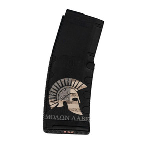 Black Rain Ordnance Molon Labe AR Magazine 5.56x45 30/rd - BROMAG30MOLONLABE