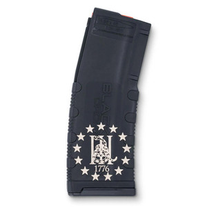 Black Rain Ordnance 3 Percent American Flag Rifle Magazine 5.56x45 NATO 30/rd - BRO-MAG30-AMFLAG3PERC