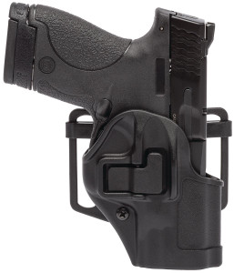 Blackhawk! SERPA CQC Concealment Holster Matte Finish S&W M&P Shield 9/.40 Black Right Hand - 410563BK-R