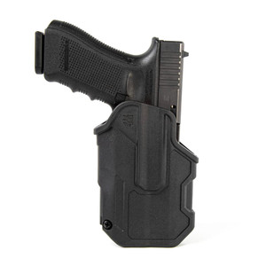 Blackhawk T-Series Level 2 Compact Holster for S&W M&P 1.0/2.0 9/40/45/10mm (4" 10mm Only) Black RH - 410757BKR