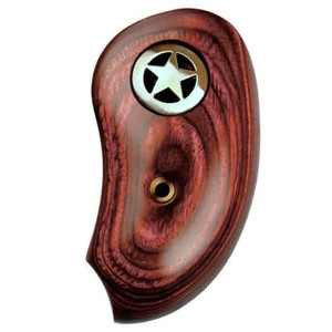 Bond Arms Extended Silver Star Grips Rosewood - Extended Grip:Rosewood w/ Silver Star Bond Arms Extended Silver Star Grips Rosewood - Extended Grip:Rosewood w/ Silver Star