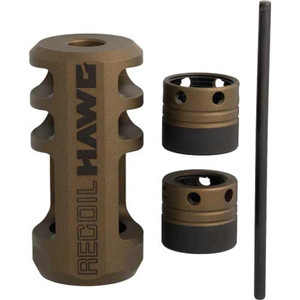 Browning Recoil Hawg Std. Muzzle Brake Smoked Bronze 5/8x24 and 1/2x28 - 1293089