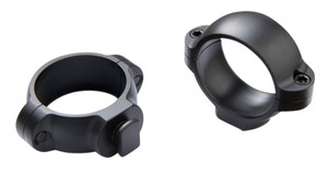 Burris Steel Signature Universal Rings Dovetail Front Windage Adjustable Rear 1" Medium Matte - 420501