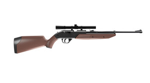 Crosman 760 Pumpmaster Bolt Action Variable Pump Rifle with 4x15 Scope .177 Cal - Synthetic Brown Stock - 760X