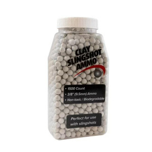 DAC Clay Slingshot Ammo 1500/ct - 38998 DAC Clay Slingshot Ammo 1500/ct - 38998