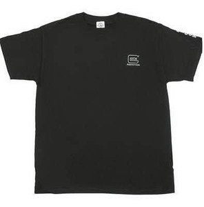 Glock Factory T-Shirt Black with Silver Logo 3XL - AA11005