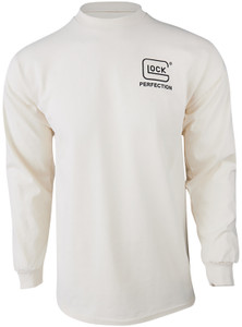 Glock Born in Austria Long Sleeve Shirt Tan L - AP96073