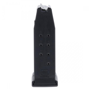 Glock Factory Handgun Magazine Black for Glock Model 29 .10mm 10/rd Bulk - 8119