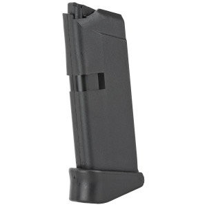 Glock Factory Handgun Magazine Black for Glock Model 42 .380 Auto 6/rd with Extension Bulk - 33519