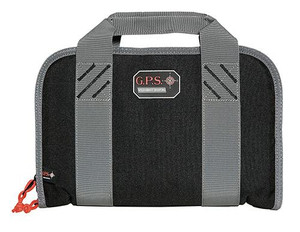 G-Outdoors Double Pistol Case with Magazine Storage & Dump Cup-Black - GPS-1308PC G-Outdoors Double Pistol Case with Magazine Storage & Dump Cup-Black - GPS-1308PC