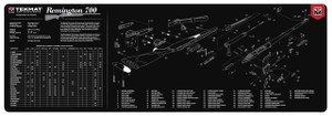 TekMat 12x36 Gun Cleaning Mat - Remington 700 - TEK-R36-REM-700 TekMat 12x36 Gun Cleaning Mat - Remington 700 - TEK-R36-REM-700