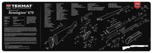 TekMat 12x36 Gun Cleaning Mat - Remington 870 - TEK-R36-REM-870 TekMat 12x36 Gun Cleaning Mat - Remington 870 - TEK-R36-REM-870