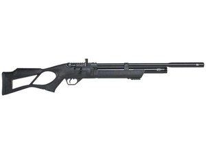 Hatsan Flash QE Air Rifle .22 cal Adv Poly TH Skeleton 2-mags/Single-Shot Tray 1120 fps - HGFlash-22