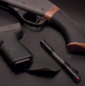 Wrapter DIY Grit Adhesive Grip Sheet 5" x 6.75" Black - 17079