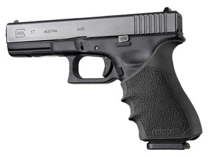 Hogue HandAll Beavertail Grip Sleeve Glock 17 G17 MOS G17L G22 G35 G35 MOS G34 G34 MOS G31 G37 Gen 3-4 Black - 17030 Hogue HandAll Beavertail Grip Sleeve Glock 17 G17 MOS G17L G22 G35 G35 MOS G34 G34 MOS G31 G37 Gen 3-4 Black - 17030