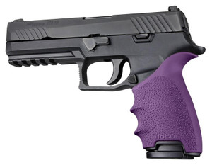 Hogue HandAll Beavertail Grip Sleeve Sig Sauer P320 Purple - 17606 Hogue HandAll Beavertail Grip Sleeve Sig Sauer P320 Purple - 17606