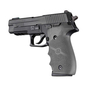 Hogue Overmolded Rubber Grip Handgun Grips for Sig Sauer P226 Slate Grey with Finger Grooves - 26002 Hogue Overmolded Rubber Grip Handgun Grips for Sig Sauer P226 Slate Grey with Finger Grooves - 26002
