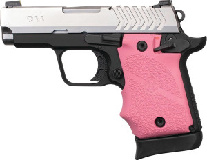 Hogue Ambi Safety Rubber Grip for Springfield Armory 911 9mm- Pink - 49087 Hogue Ambi Safety Rubber Grip for Springfield Armory 911 9mm- Pink - 49087