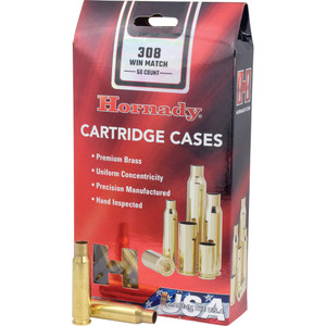 Hornady Unprimed Brass Rifle Cartridge Cases .308 Win 50/ct - 8661