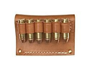Hunter Leather Leather Cartridge Slide .50 Caliber 6 Rounds - 500