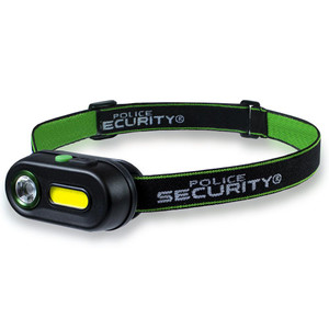 Police Security Flashlights Colt-R Rechargeable Headlamp 400 Lumens Black - 98732