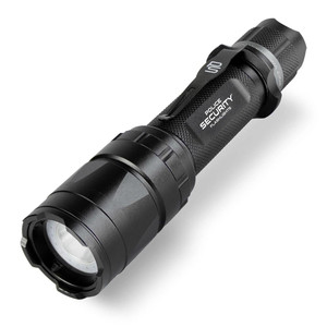 Police Security Flashlights Trac Tact Rechargeable LED Flashlight 1000 Lumens Black - 98868