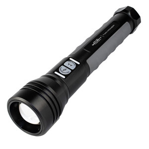 Police Security Flashlights Twin Power Flashlight 2000 Lumens Black - 97715