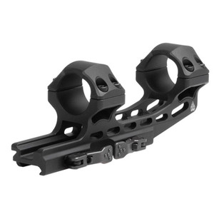 Leapers 1-Piece UTG ACCU-SYNC QR Cantilever Mount 1" High w 50mm Offset - Matte Black - AIR12250Q Leapers 1-Piece UTG ACCU-SYNC QR Cantilever Mount 1" High w 50mm Offset - Matte Black - AIR12250Q