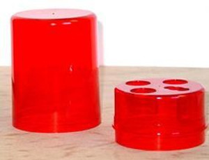 Lee Red 3-Die Round Storage Box - 90535 Lee Red 3-Die Round Storage Box - 90535
