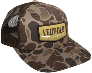 Leupold Riflescopes Duck Camo Trucker Cap - Brown - 183985