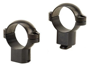Leupold 2-Piece STD Windage Adjustable Steel Rings 1" Super High Gloss - 49906