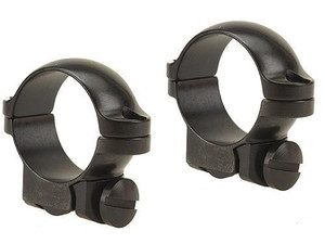 Leupold 2-Piece Solid Steel Ringmounts - Ruger No. 1 & .77/22 1" Low Gloss Black - 49950
