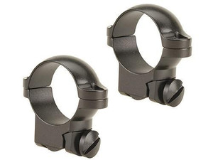 Leupold 2-Piece Solid Steel Ringmounts - Ruger M77 1" Low Matte Black - 61017 Leupold 2-Piece Solid Steel Ringmounts - Ruger M77 1" Low Matte Black - 61017