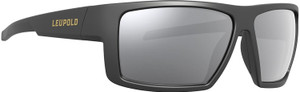 Leupold Switchback Shooting Glasses Matte Black with Shadow Grey Flash - 179092