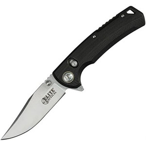 Master Cutlery Elite Tactical Chaser Folding Knife 3 1/2" Blade Black - ET-FDR006 Master Cutlery Elite Tactical Chaser Folding Knife 3 1/2" Blade Black - ET-FDR006