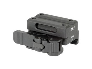 Midwest Industries QD Mount Fits Trijicon MRO Lower 1/3 Co-Witness Black - MI-QDMRO-CO