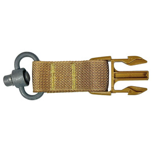 TacShield Side Release Buckle Attachment for QD Push Button Coyote Brown - T6093CY