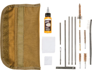 TacShield Universal GI Field 13 Piece Clean Kit w/Seal 1CLP Plus Coyote Brown - 03961U