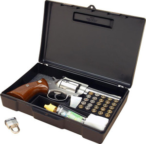 MTM Handgun Long Term Storage Case 4" Revolver - 804-40 MTM Handgun Long Term Storage Case 4" Revolver - 804-40