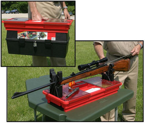 MTM Portable Rifle & Shotgun Maintenance Case Red - RMC-1-30