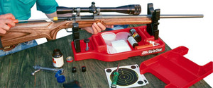 MTM Site-in Rifle Rest and Cleaning Center Red - SNCR-30
