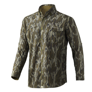 Nomad Stretch-Lite Long Sleeve Shirt Mossy Oak Bottomland L - N1500030-922-L