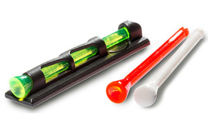 HIVIZ LiteWave H3 CompSight Bead Replacement Front Sight for Shotgun  Fits most vent-ribbed shotguns - PMLW01