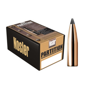 Nosler Partition Bullets 6mm .243" 85 gr SPT  50/ct - 16314 Nosler Partition Bullets 6mm .243" 85 gr SPT  50/ct - 16314