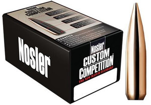 Nosler Custom Competition Bullets .22 cal .224" 69 gr HPBT 250/ct - 53065 Nosler Custom Competition Bullets .22 cal .224" 69 gr HPBT 250/ct - 53065